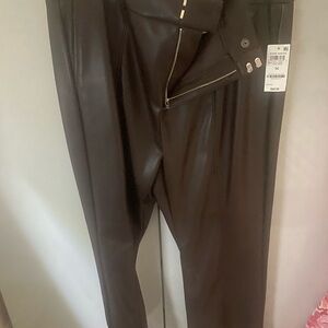 INC International Concepts Brown Straight Leg Pants